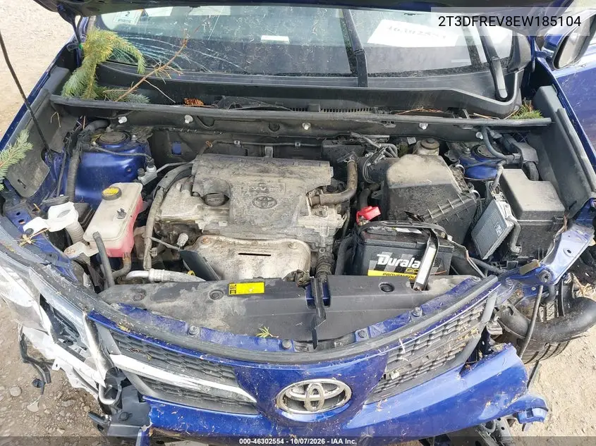2014 TOYOTA RAV 4 VIN 2T3DFREV8EW185104 — фото 10