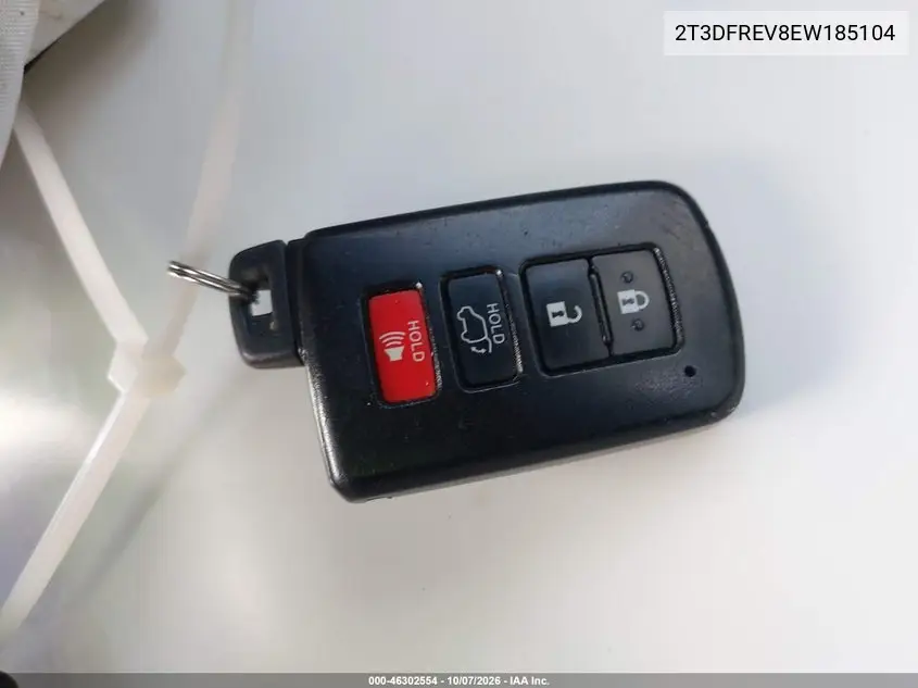 2014 TOYOTA RAV 4 VIN 2T3DFREV8EW185104 — фото 11