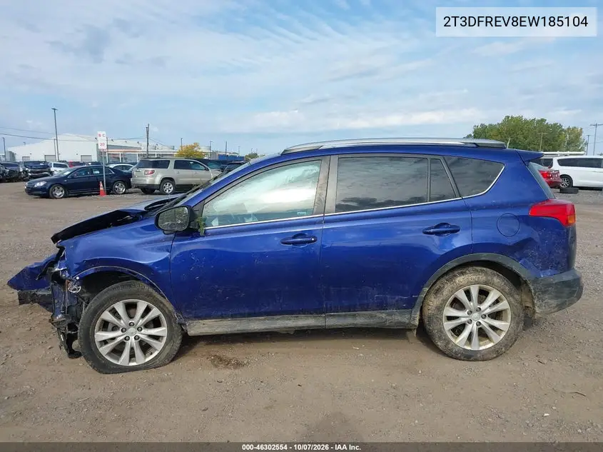 2014 TOYOTA RAV 4 VIN 2T3DFREV8EW185104 — фото 14