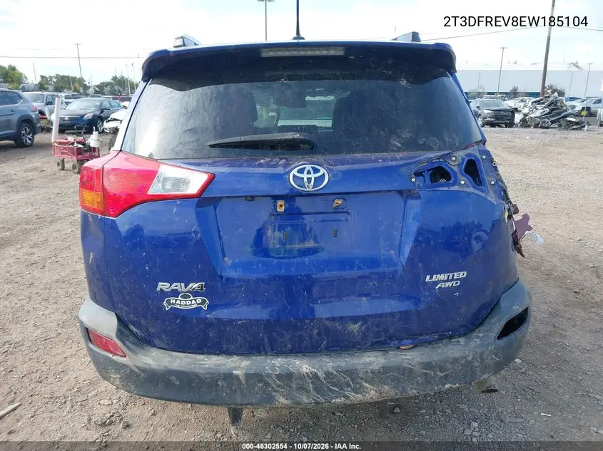 2014 TOYOTA RAV 4 VIN 2T3DFREV8EW185104 — фото 16