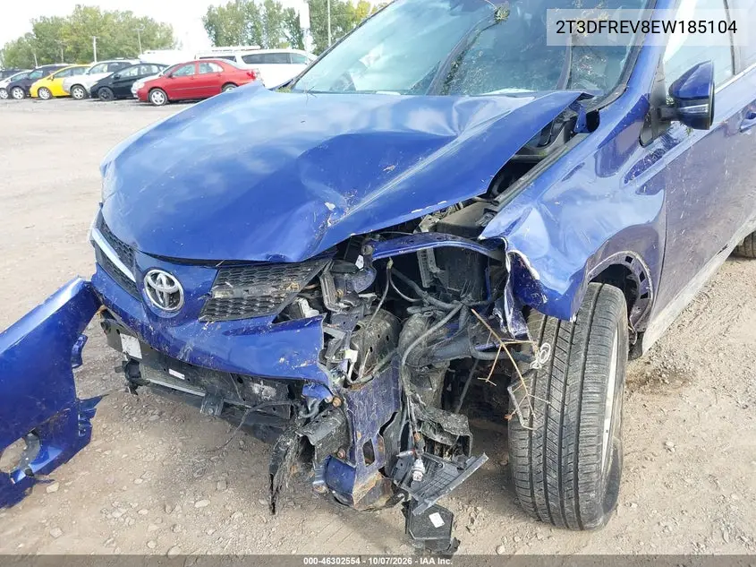 2014 TOYOTA RAV 4 VIN 2T3DFREV8EW185104 — фото 6