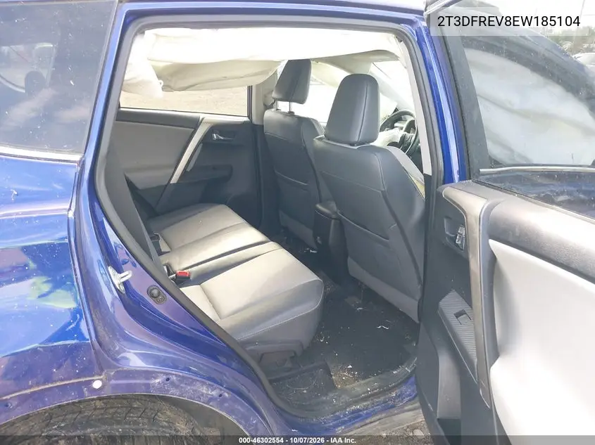 2014 TOYOTA RAV 4 VIN 2T3DFREV8EW185104 — фото 8