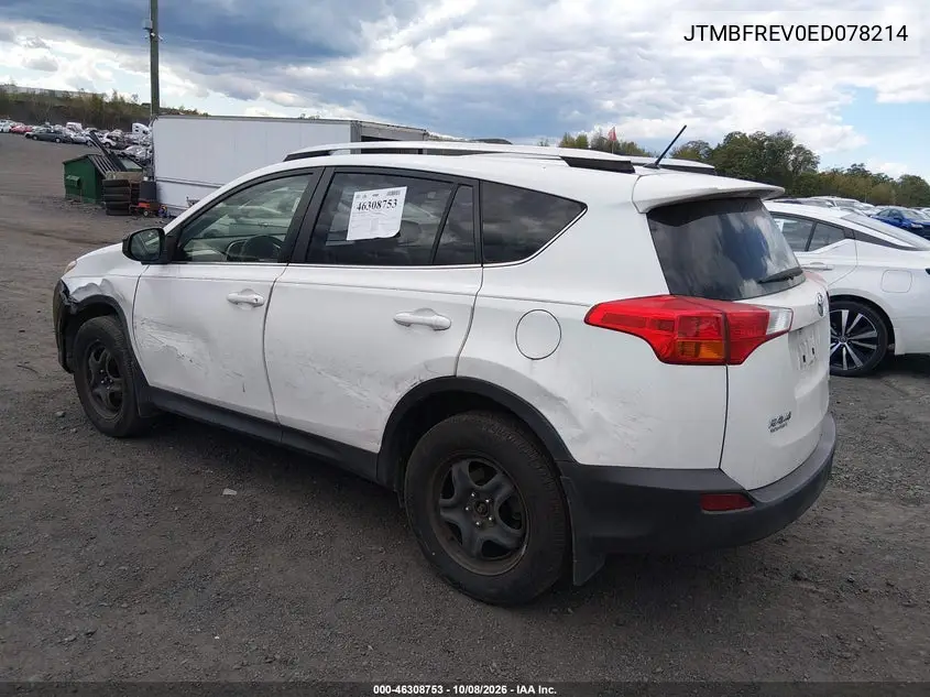 2014 TOYOTA RAV 4 VIN JTMBFREV0ED078214 — фото 3