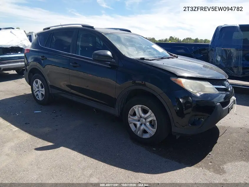 TOYOTA RAV 4 2014, VIN 2T3ZFREV5EW094782