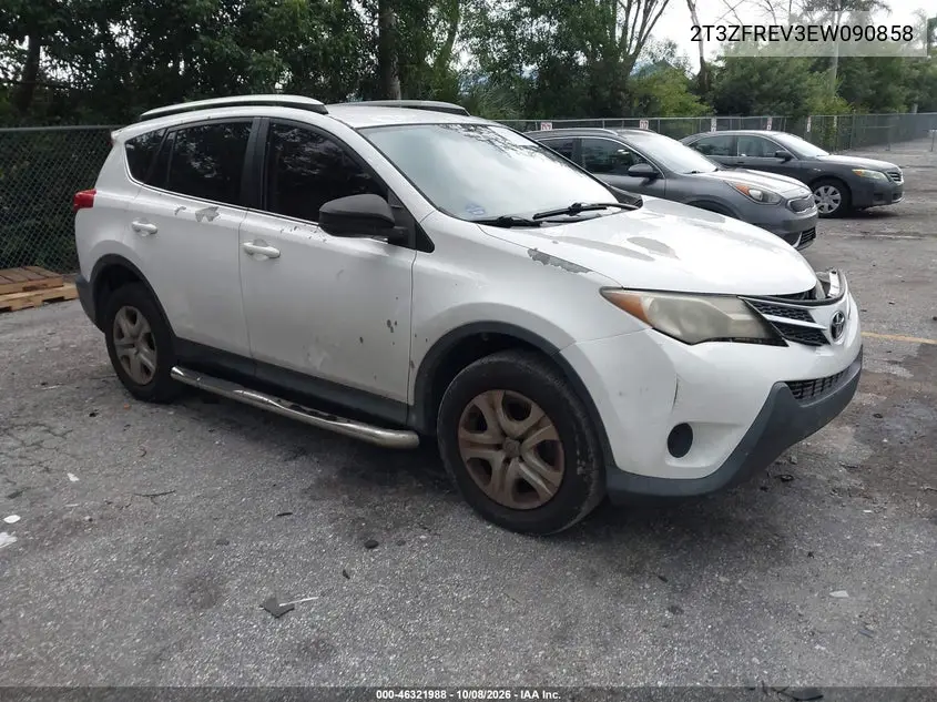 TOYOTA RAV 4 2014, VIN 2T3ZFREV3EW090858