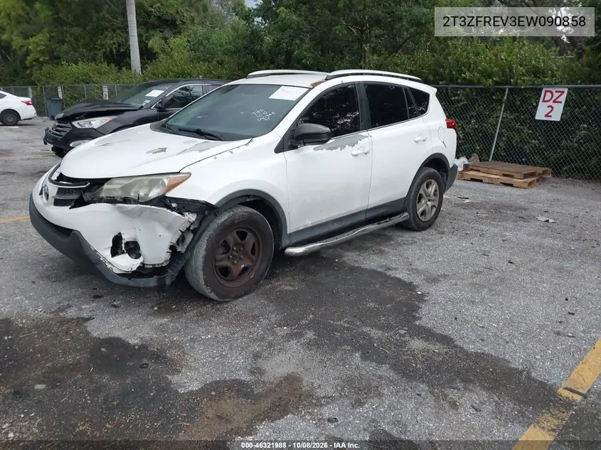 2014 TOYOTA RAV 4 VIN 2T3ZFREV3EW090858 — фото 2