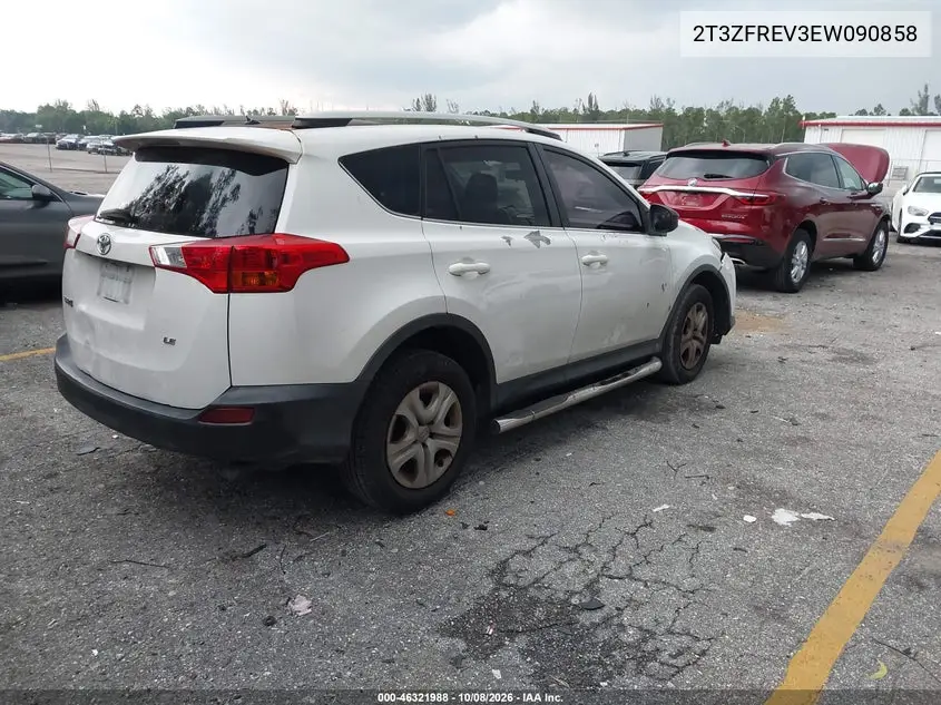 2014 TOYOTA RAV 4 VIN 2T3ZFREV3EW090858 — фото 4