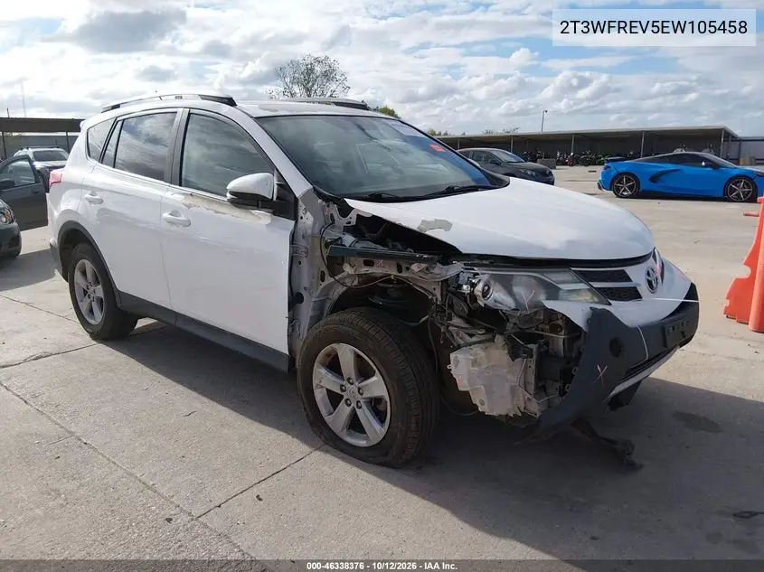 TOYOTA RAV 4 2014, VIN 2T3WFREV5EW105458
