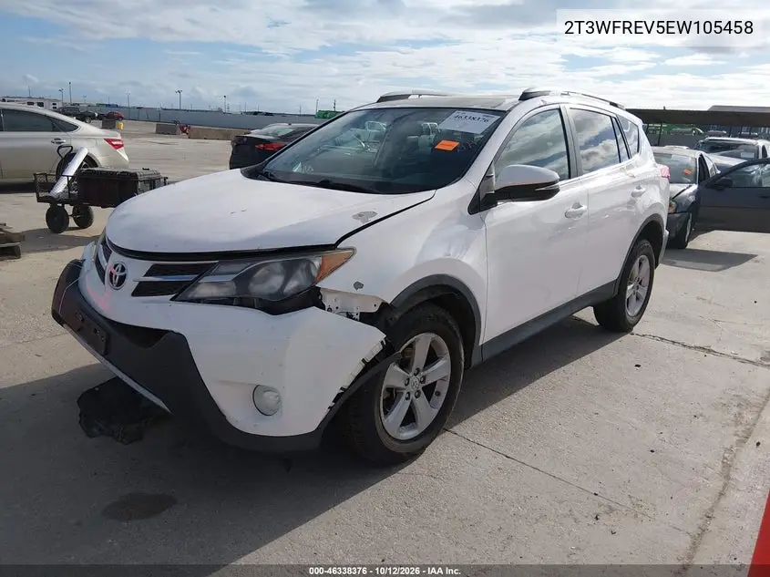 2014 TOYOTA RAV 4 VIN 2T3WFREV5EW105458 — фото 2