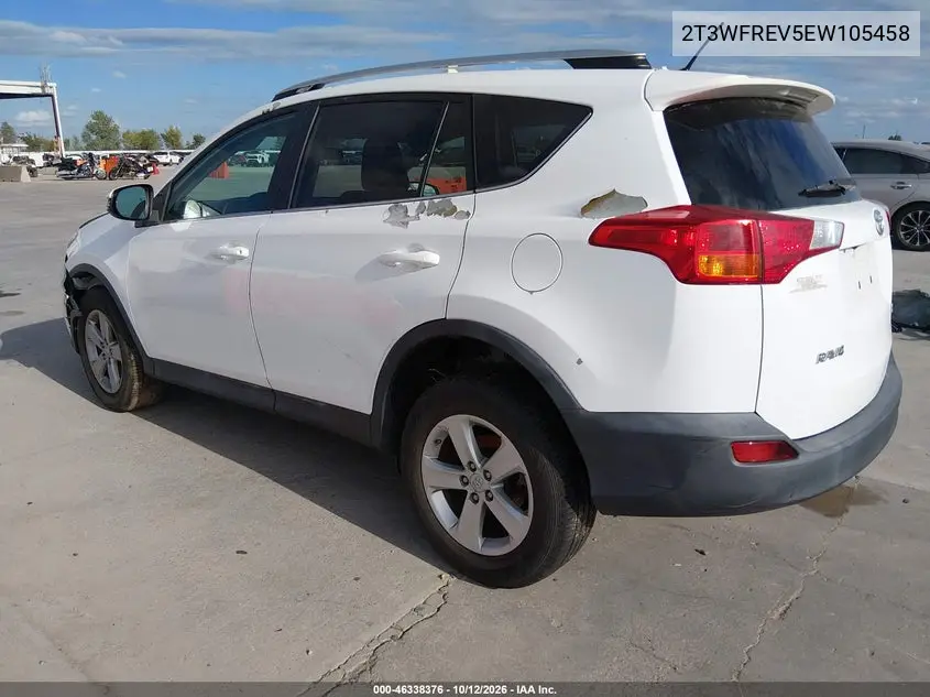 2014 TOYOTA RAV 4 VIN 2T3WFREV5EW105458 — фото 3