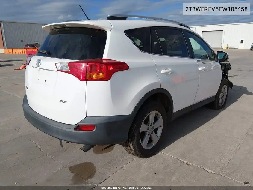2014 TOYOTA RAV 4 VIN 2T3WFREV5EW105458 — фото 4