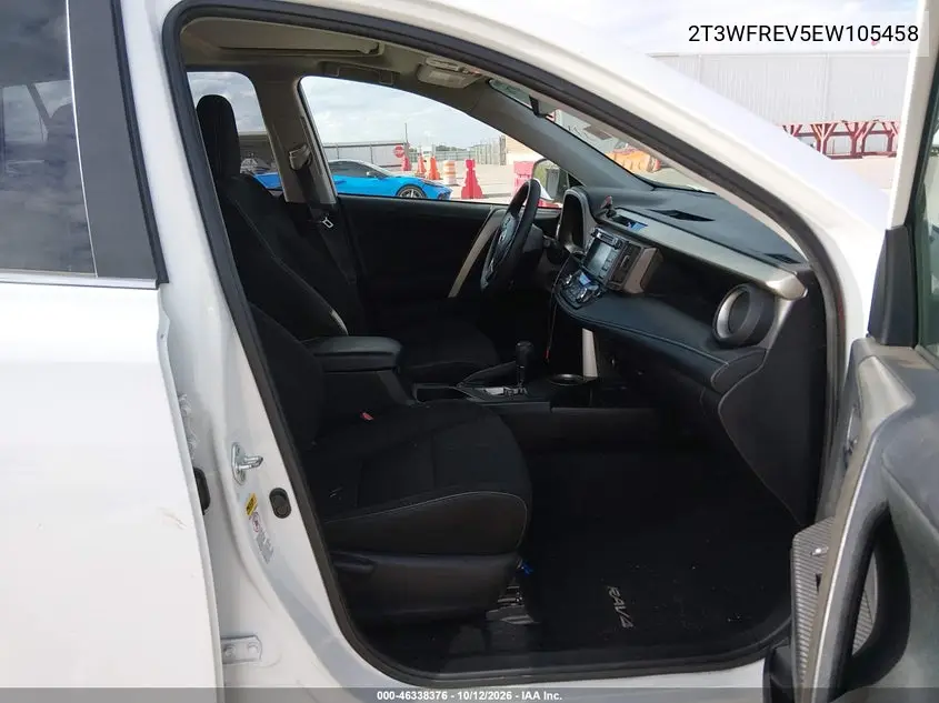 2014 TOYOTA RAV 4 VIN 2T3WFREV5EW105458 — фото 5