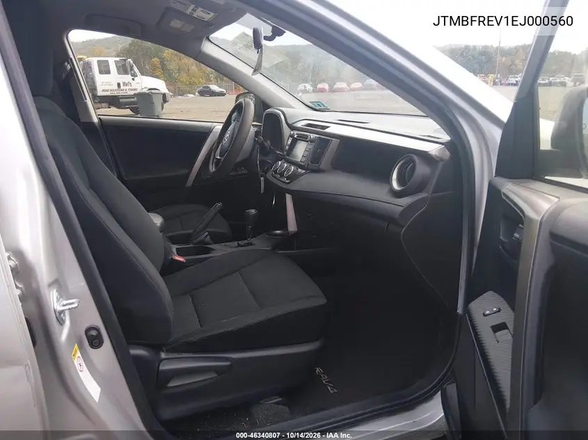 2014 TOYOTA RAV 4 VIN JTMBFREV1EJ000560 — фото 5