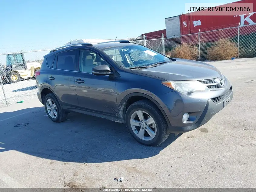 TOYOTA RAV 4 2014, VIN JTMRFREV0ED047866