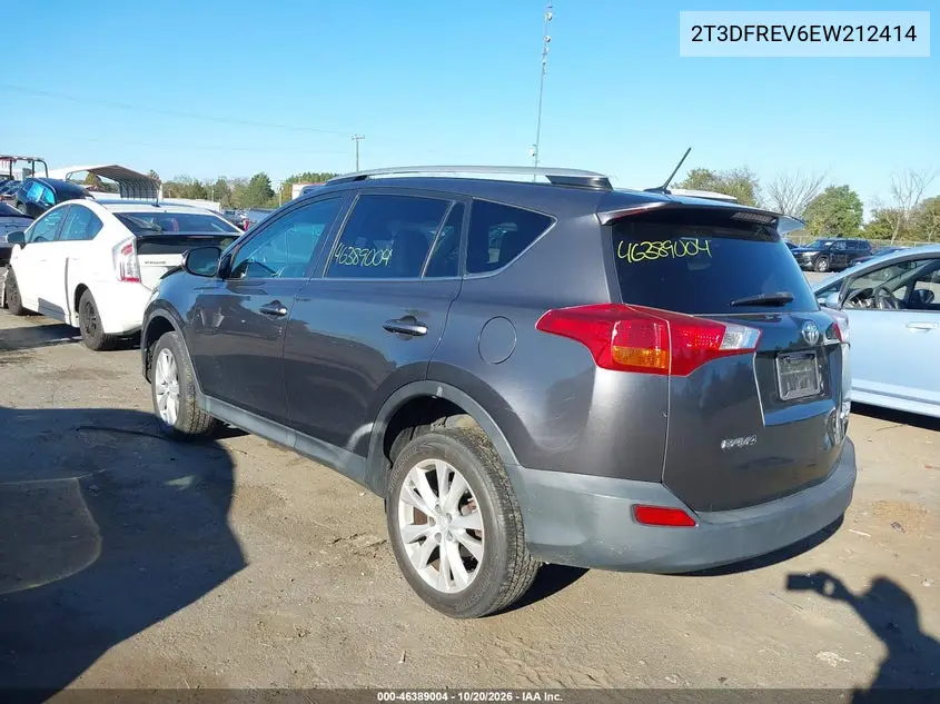 2014 TOYOTA RAV 4 VIN 2T3DFREV6EW212414 — фото 3