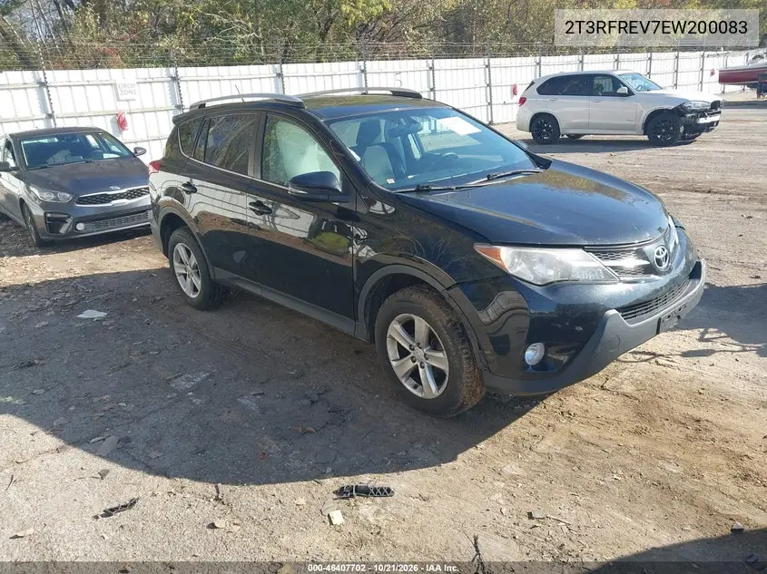 TOYOTA RAV 4 2014, VIN 2T3RFREV7EW200083