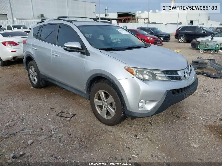 TOYOTA RAV 4 2014, VIN 2T3WFREV5EW086183