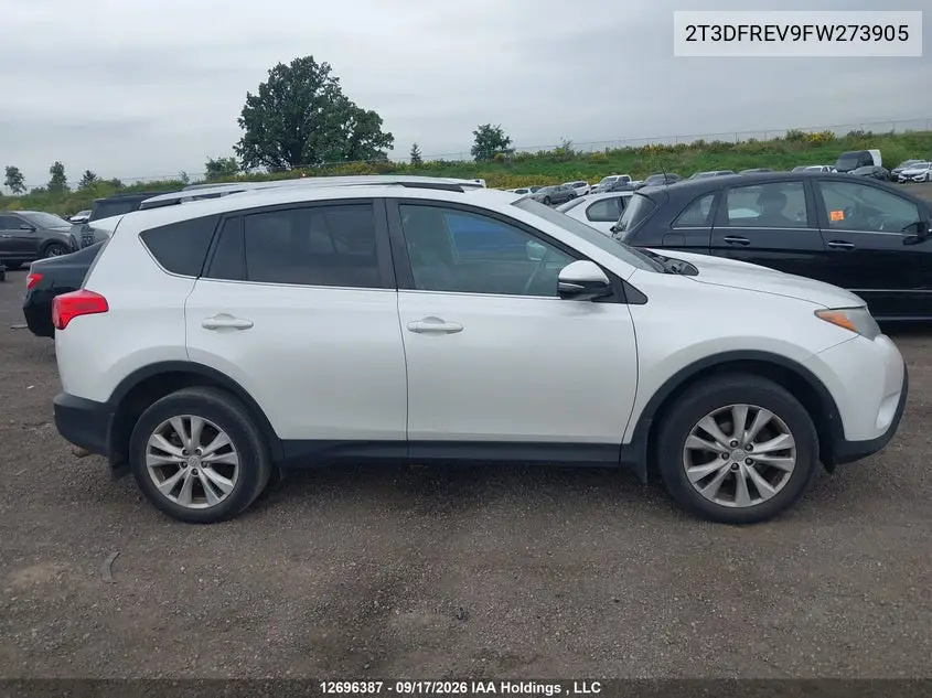 2015 TOYOTA RAV 4 VIN 2T3DFREV9FW273905 — фото 13