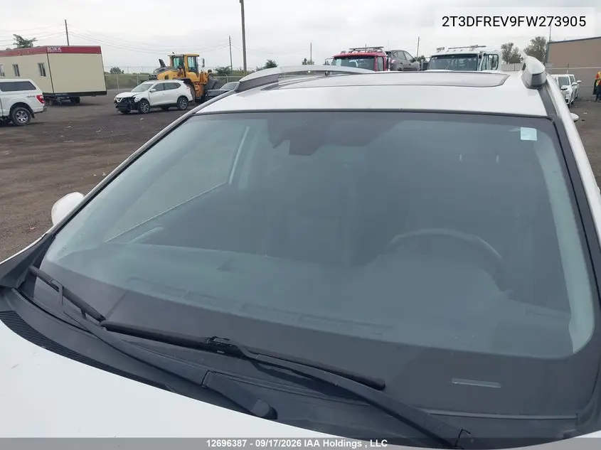 2015 TOYOTA RAV 4 VIN 2T3DFREV9FW273905 — фото 17