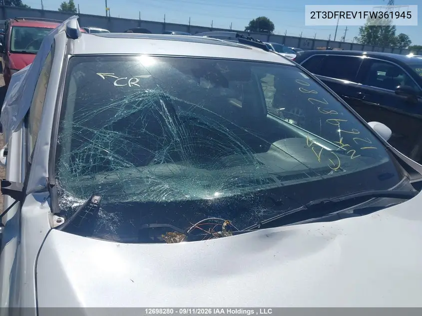 2015 TOYOTA RAV 4 VIN 2T3DFREV1FW361945 — фото 18