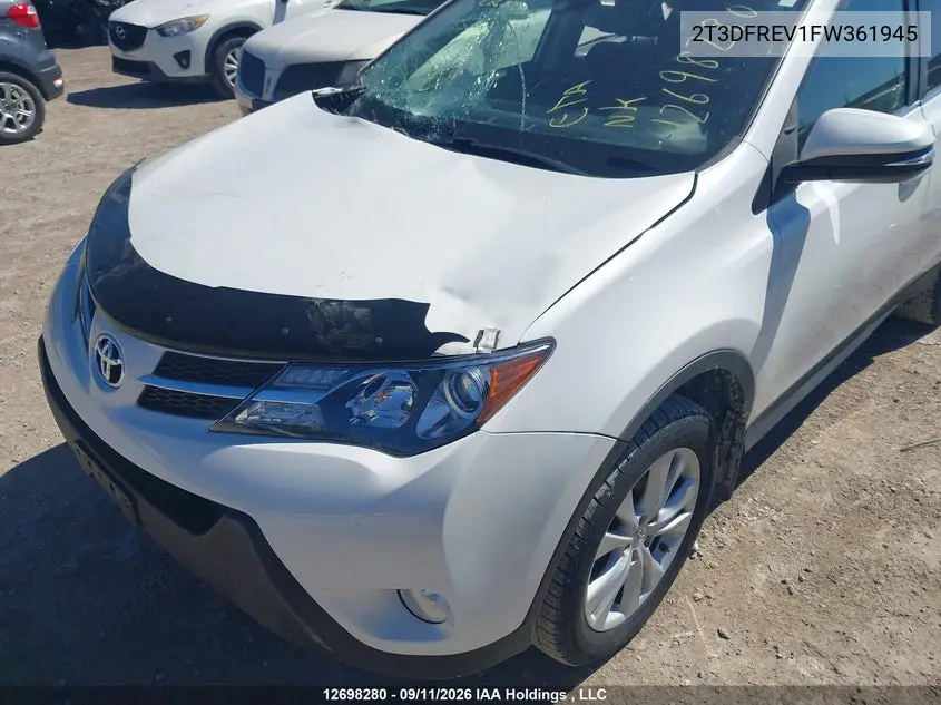 2015 TOYOTA RAV 4 VIN 2T3DFREV1FW361945 — фото 21