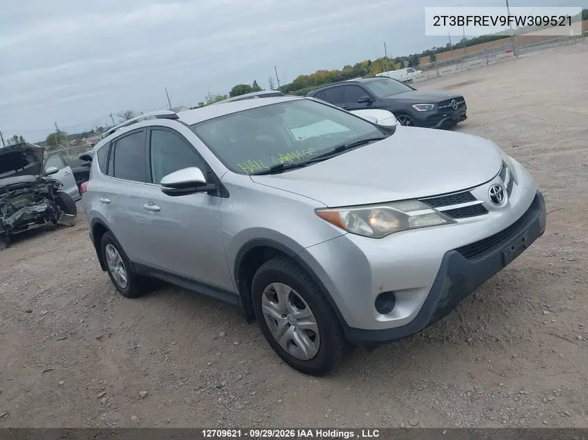 TOYOTA RAV 4 2015, VIN 2T3BFREV9FW309521