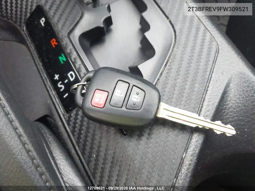 2015 TOYOTA RAV 4 VIN 2T3BFREV9FW309521 — фото 11