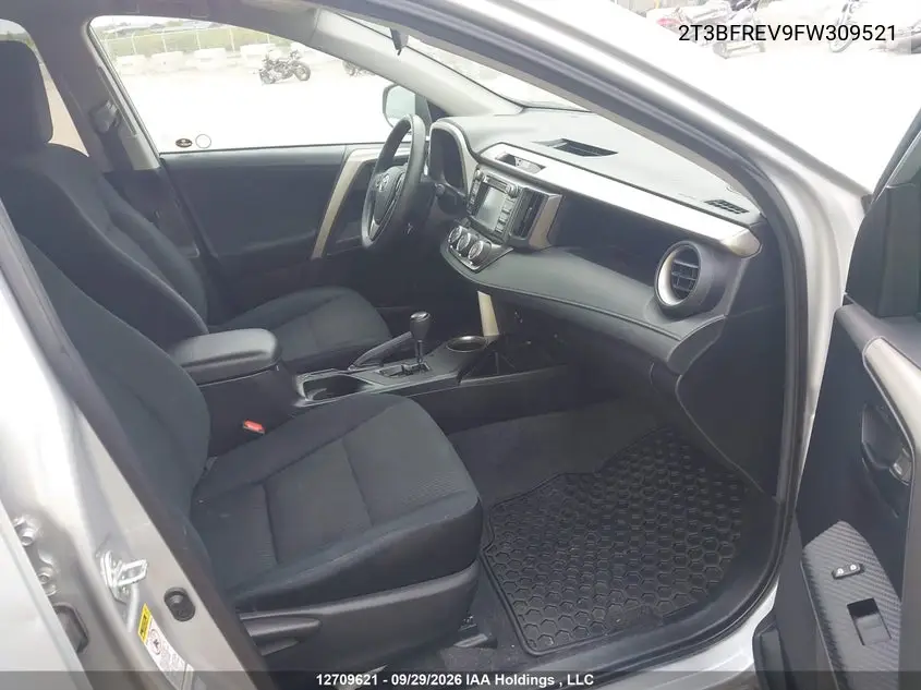 2015 TOYOTA RAV 4 VIN 2T3BFREV9FW309521 — фото 5