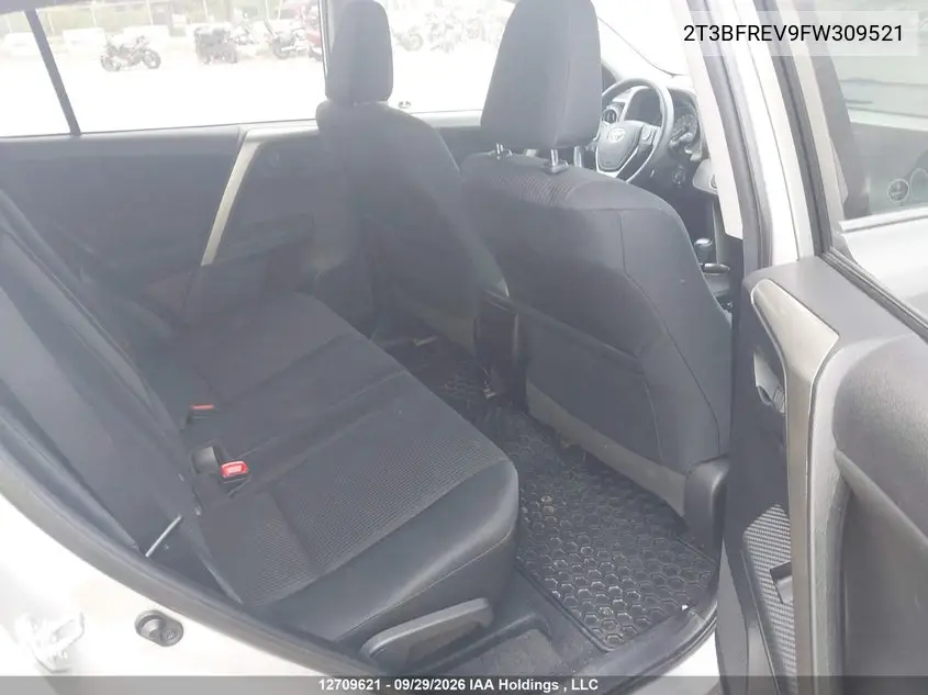 2015 TOYOTA RAV 4 VIN 2T3BFREV9FW309521 — фото 8