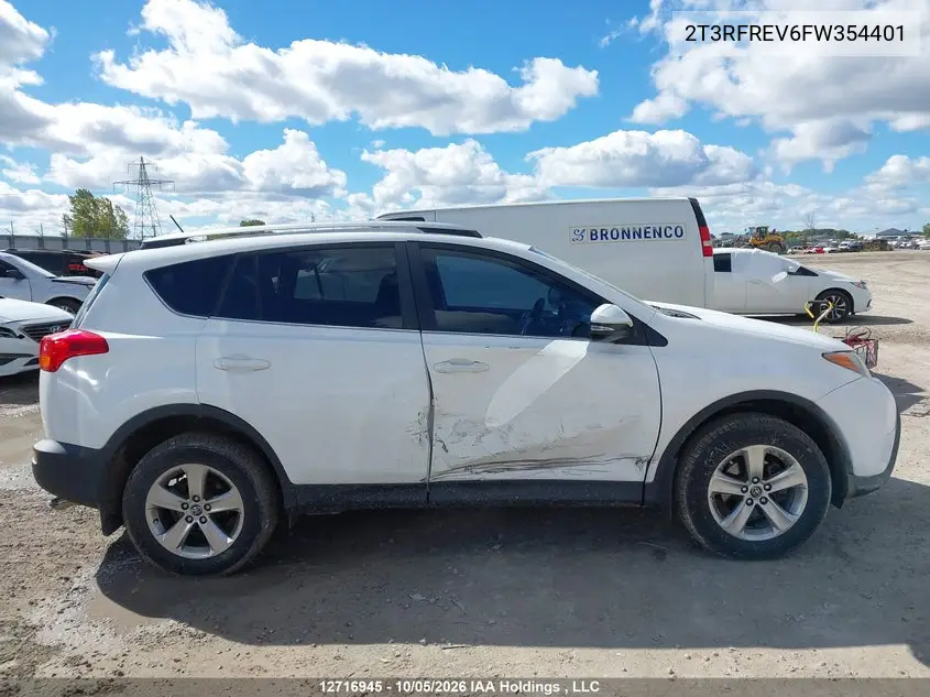 2015 TOYOTA RAV 4 VIN 2T3RFREV6FW354401 — фото 13