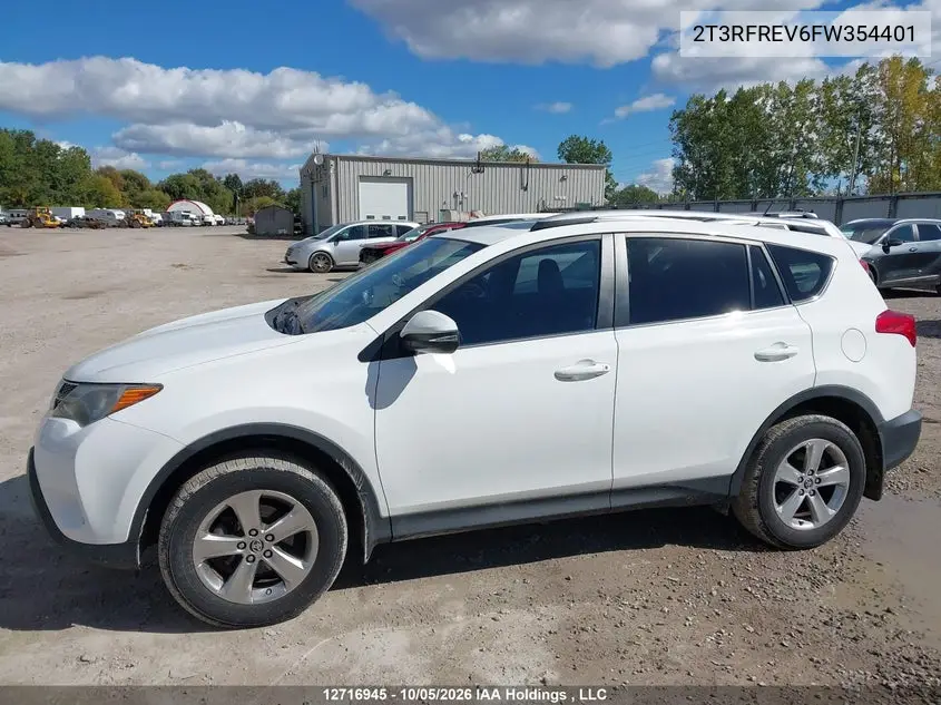 2015 TOYOTA RAV 4 VIN 2T3RFREV6FW354401 — фото 14