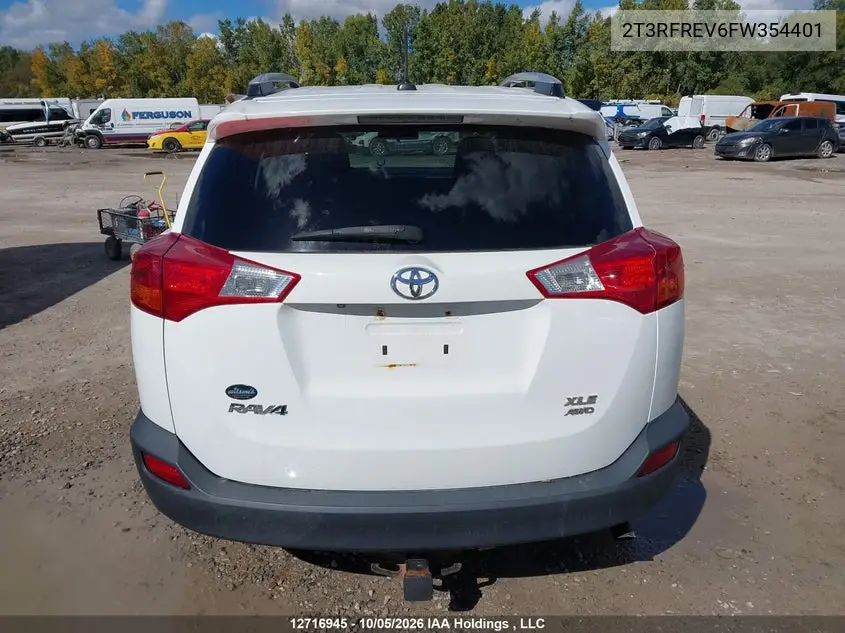 2015 TOYOTA RAV 4 VIN 2T3RFREV6FW354401 — фото 16