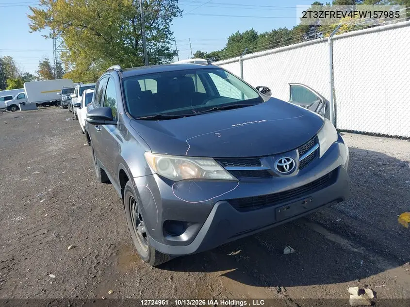 TOYOTA RAV 4 2015, VIN 2T3ZFREV4FW157985