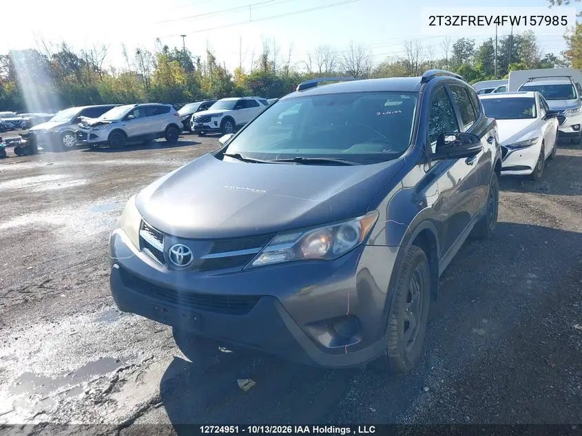 2015 TOYOTA RAV 4 VIN 2T3ZFREV4FW157985 — фото 2