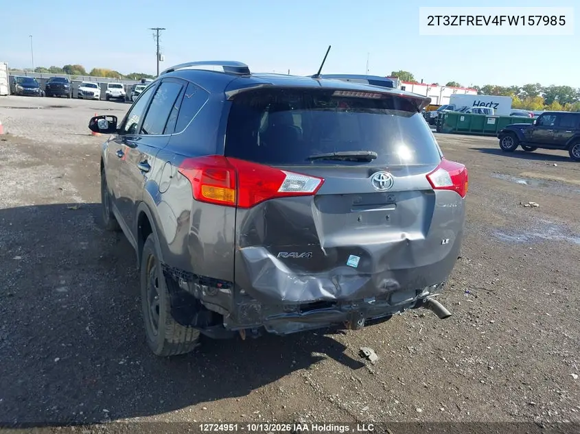 2015 TOYOTA RAV 4 VIN 2T3ZFREV4FW157985 — фото 3