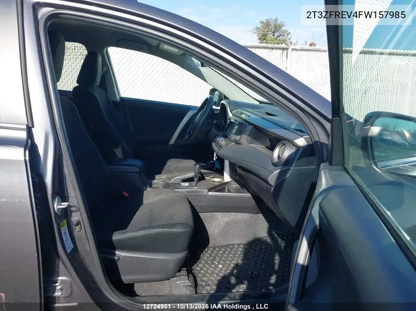 2015 TOYOTA RAV 4 VIN 2T3ZFREV4FW157985 — фото 5