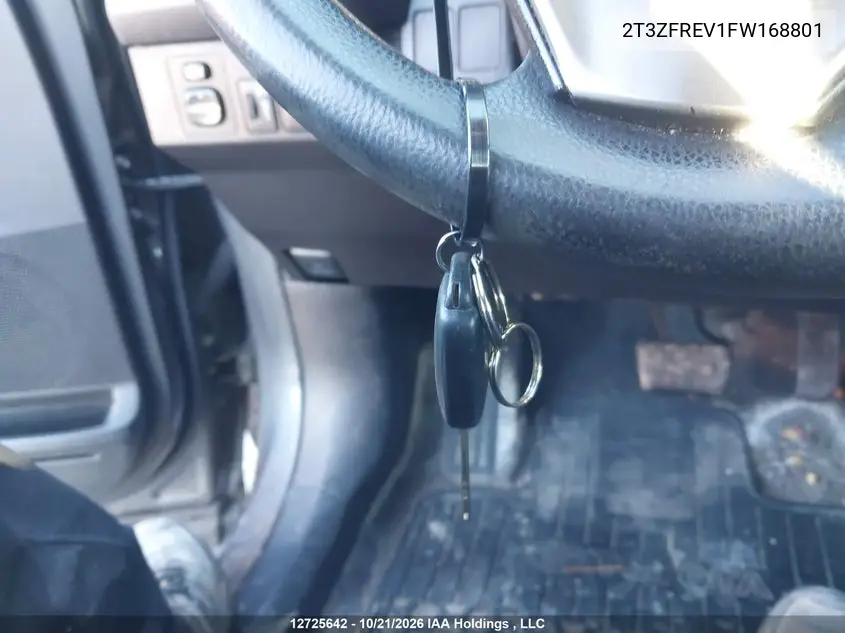 2015 TOYOTA RAV 4 VIN 2T3ZFREV1FW168801 — фото 11
