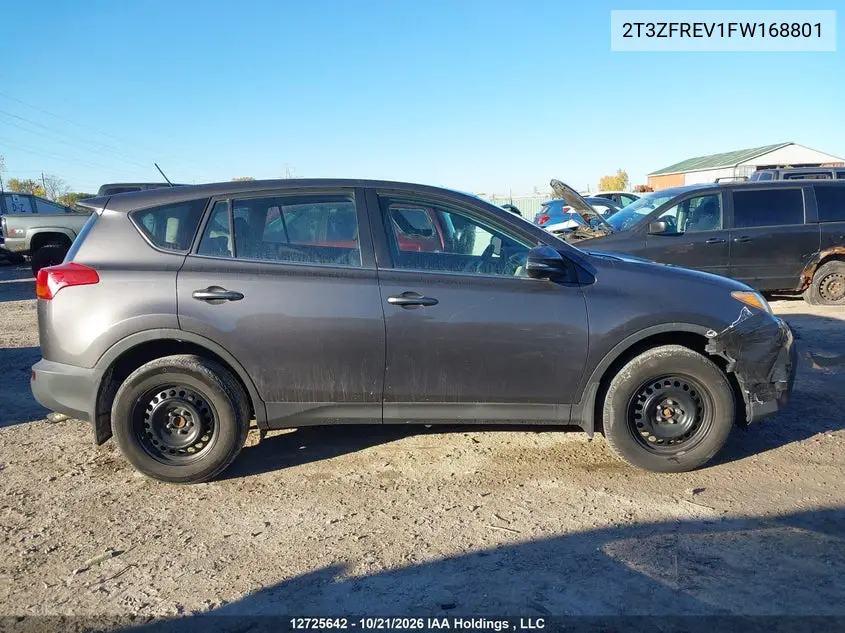 2015 TOYOTA RAV 4 VIN 2T3ZFREV1FW168801 — фото 13