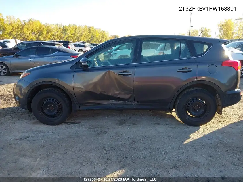 2015 TOYOTA RAV 4 VIN 2T3ZFREV1FW168801 — фото 14