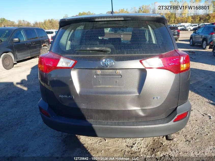 2015 TOYOTA RAV 4 VIN 2T3ZFREV1FW168801 — фото 16