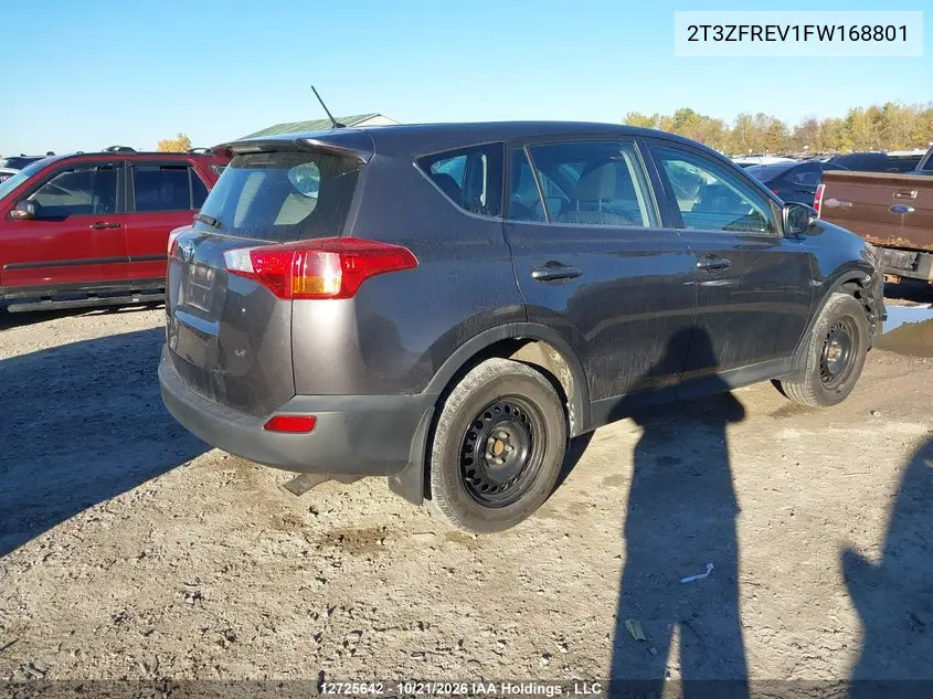2015 TOYOTA RAV 4 VIN 2T3ZFREV1FW168801 — фото 4