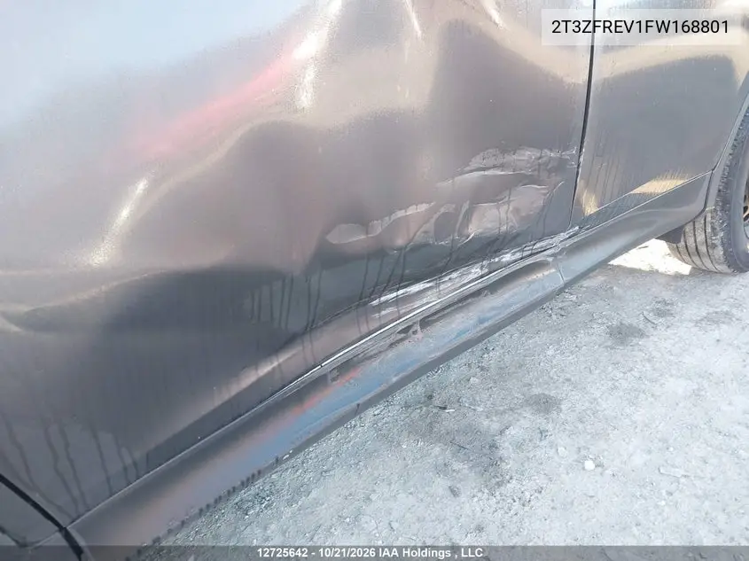 2015 TOYOTA RAV 4 VIN 2T3ZFREV1FW168801 — фото 6