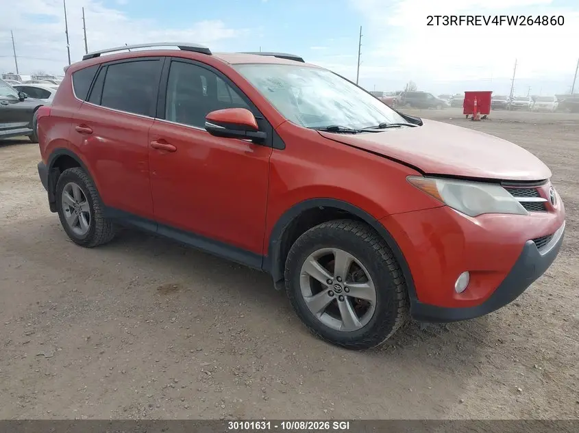TOYOTA RAV 4 2015, VIN 2T3RFREV4FW264860