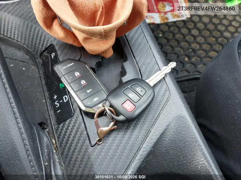 2015 TOYOTA RAV 4 VIN 2T3RFREV4FW264860 — фото 11