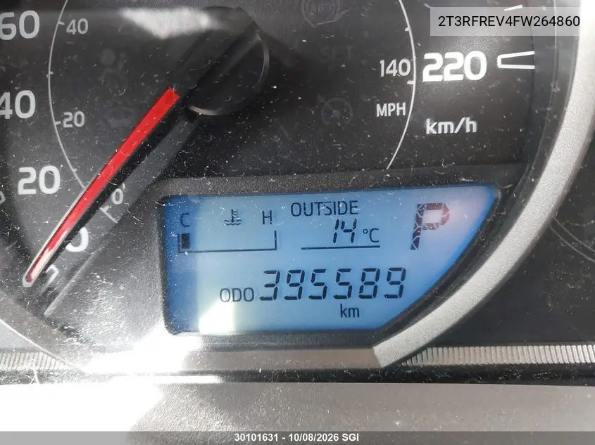 2015 TOYOTA RAV 4 VIN 2T3RFREV4FW264860 — фото 15