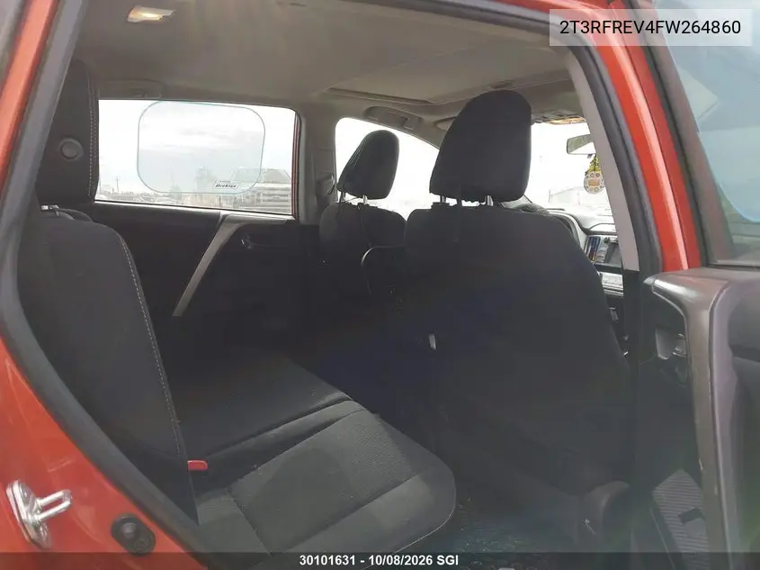 2015 TOYOTA RAV 4 VIN 2T3RFREV4FW264860 — фото 8