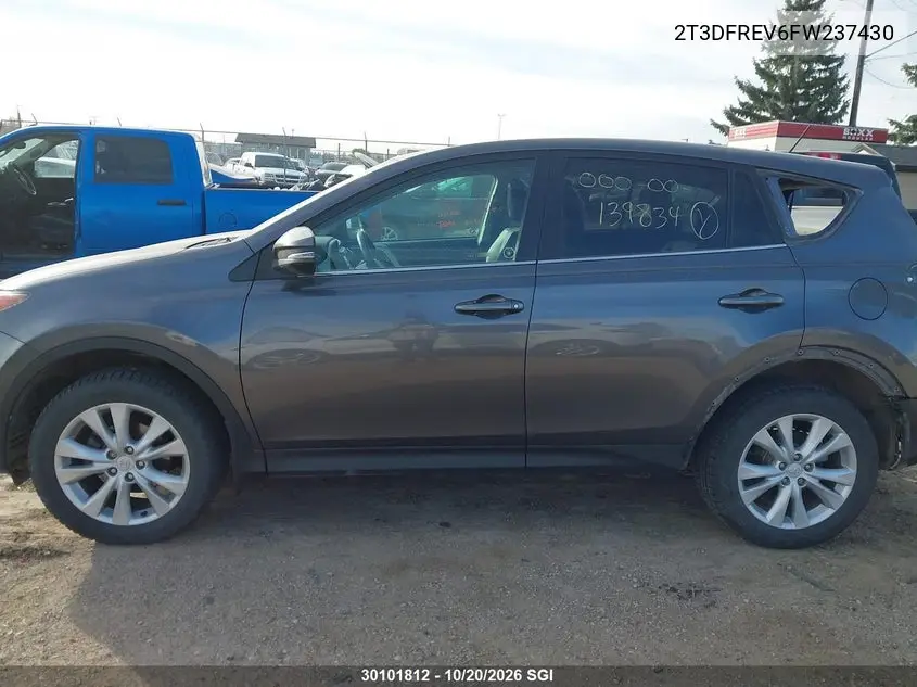 2015 TOYOTA RAV 4 VIN 2T3DFREV6FW237430 — фото 14