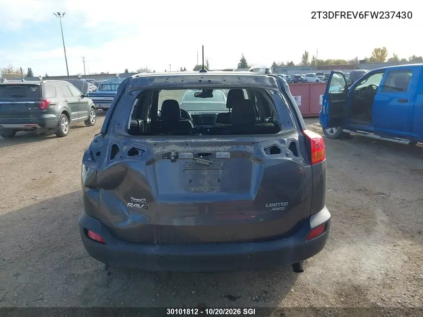 2015 TOYOTA RAV 4 VIN 2T3DFREV6FW237430 — фото 16