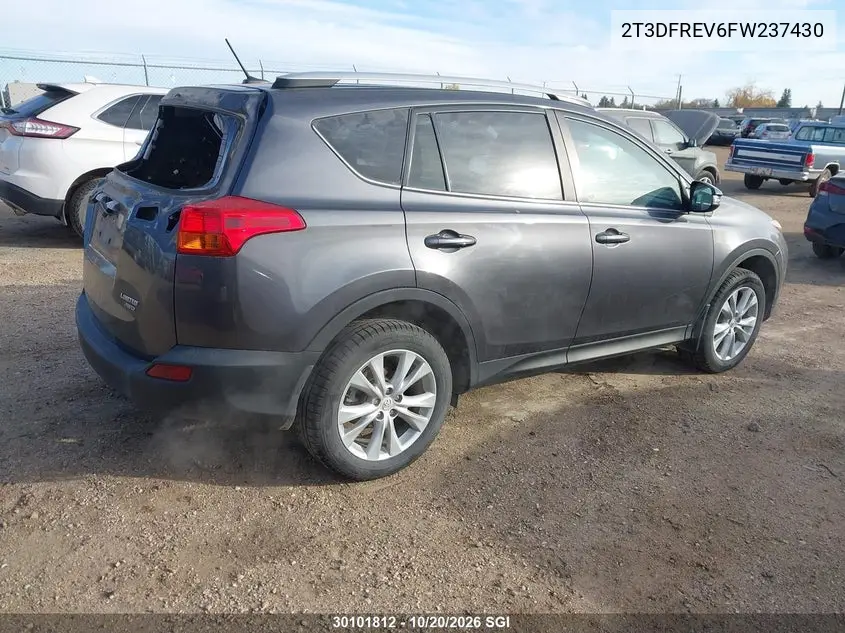 2015 TOYOTA RAV 4 VIN 2T3DFREV6FW237430 — фото 4