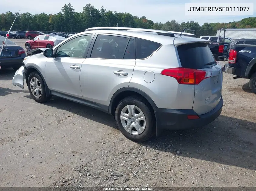 2015 TOYOTA RAV 4 VIN JTMBFREV5FD111077 — фото 3